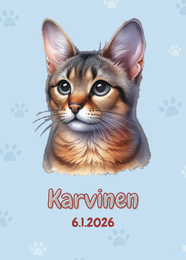 R&auml;&auml;t&auml;l&ouml;it&auml;v&auml; Chausie juliste 2