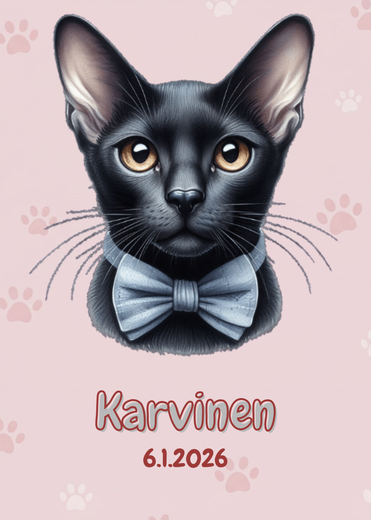 R&auml;&auml;t&auml;l&ouml;it&auml;v&auml; It&auml;mainen lyhytkarva juliste